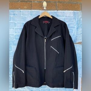 TRIPP NYC MEN GOTH PUNK ZIP JACKET  SIZE  2X